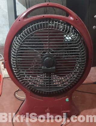 Nova rechargable table fan with light